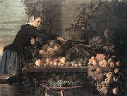 HEUSSEN, Claes van Fruit and Vegetable Seller Germany oil painting artist